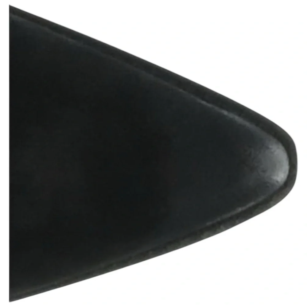 Sam‎ Edelman Women's Julee Over The Knee Boot Black Suede 6.5M Brand New